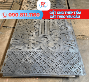 Cắt CNC thép tấm theo yêu cầu chính xác cao và tiến độ nhanh
