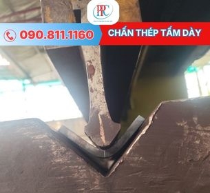 Cách chọn bán kính chấn cho thép tấm dày
