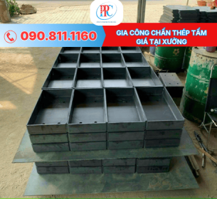 Gia công chấn thép tấm giá tận xưởng