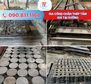 Xưởng gia công thép tấm tại HCM - Cắt, chấn, CNC giá tận xưởng