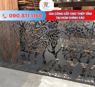 Gia Công Cắt CNC Thép Tấm Tại TPHCM Chính Xác – Tối Ưu Chi Phí