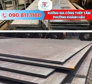 Gia công thép tấm phường Khánh Hậu