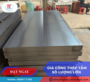 Nhận gia công thép tấm số lượng lớn uy tín