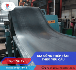 Gia công thép tấm theo yêu cầu