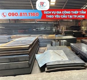 Dịch Vụ Gia Công Thép Tấm Theo Yêu Cầu (Cắt, Uốn, Dập, Chấn) 