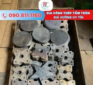 Gia công thép tấm tròn theo yêu cầu giá xưởng, uy tín khu vực TP.HCM 