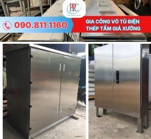 Gia công vỏ tủ điện thép tấm theo yêu cầu | Phương Phú Châu