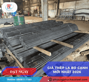 Giá thép la bo cạnh mới nhất 2026 | Thép la cán nóng, gia công theo yêu cầu