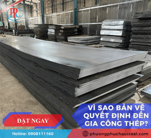 7 Lý Do Vì Sao Cần Bản Vẽ Kỹ Thuật Cơ Khí Khi gia công thép tấm