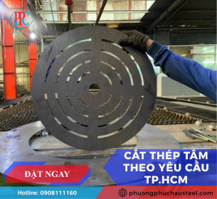 Cắt Thép Tấm Theo Yêu Cầu Tại TP.HCM