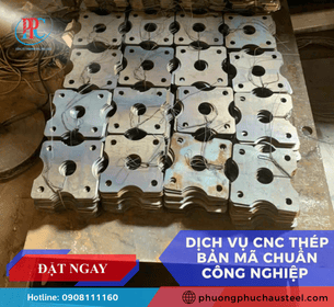 Gia Công CNC Bản Mã Thép Theo Quy Trình Chuẩn Công Nghiệp