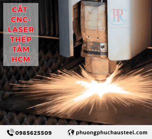 Gia Công Cắt CNC – Laser Thép Tấm Chuẩn Xưởng Chính Xác – Giá Tốt tại HCM