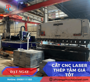 Dịch Vụ Cắt Cnc Laser Thép Tấm Trọn Gói Tại TP.HCM