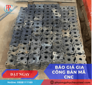 Báo Giá Gia Công Bản Mã CNC Mới Nhất 2026