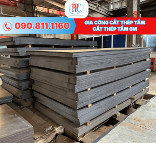 Cắt thép tấm tại HCM - Cắt thép tấm 6m và theo kích thước yêu cầu