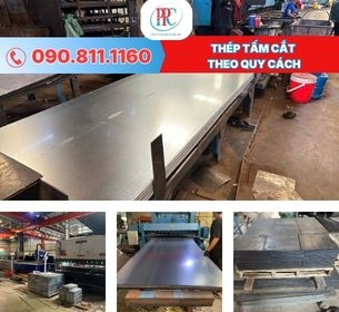 Thép tấm cắt theo quy cách yêu cầu TP.HCM: Giá rẻ, Giao tận nơi