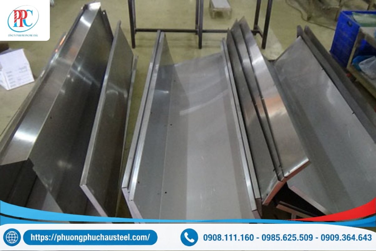 Chấn thép tấm theo yêu cầu bản vẽ kỹ thuật