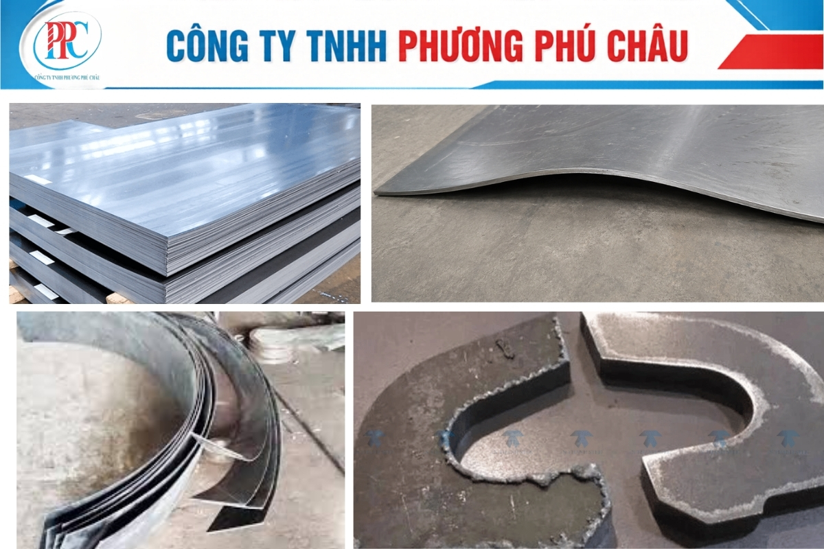 Lỗi nứt cong vênh trên thép tấm cán mỏng sau khi chấn