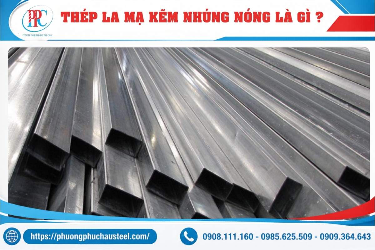 Thép la mạ kẽm nhúng nóng bề mặt sáng bóng