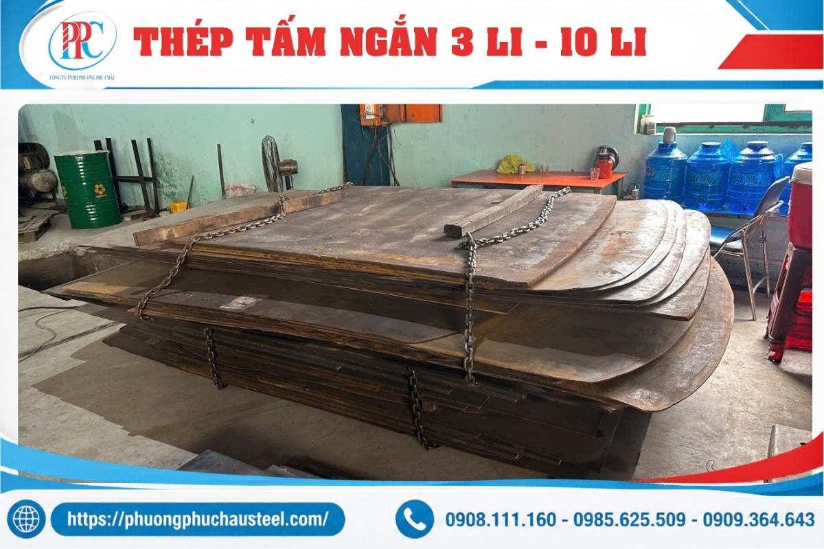 Quy trình tiếp nhận và gia công thép tấm cho khách hàng tại Củ Chi