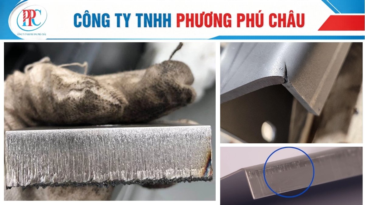 Kiểm tra dung sai lỗ bu lông và mép cắt trên thép tấm dày 20mm