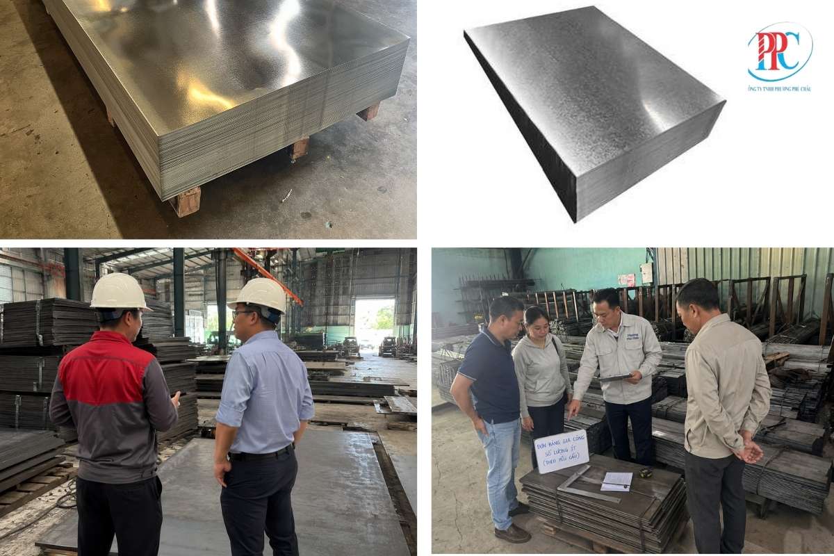 nghiệm thu gia công thép tấm tổng quan quy trình
