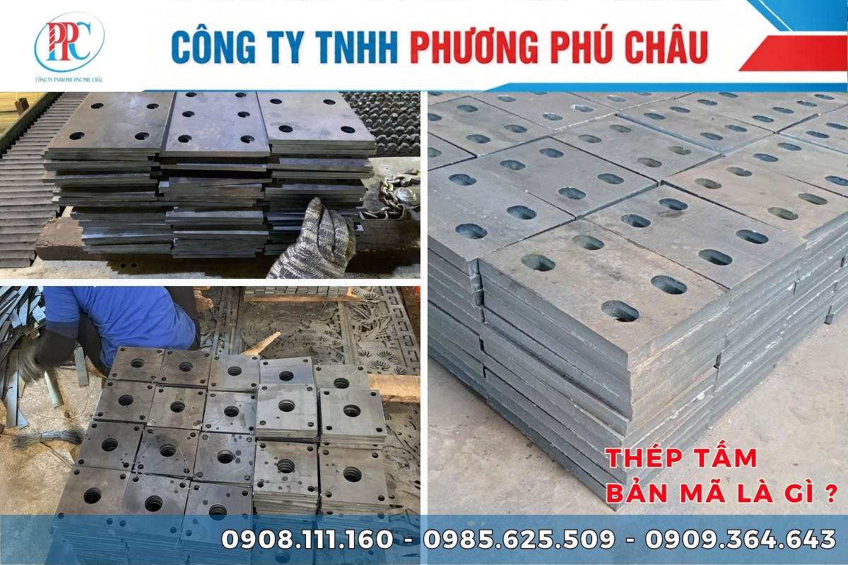 Các loại thép tấm bản mã