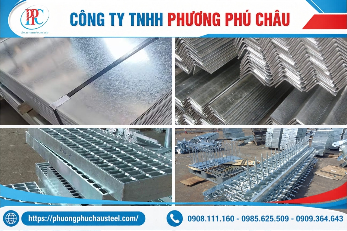 Thép mạ kẽm nhúng nóng được ứng dụng rộng rãi trong ngành xây dụng, cơ khí