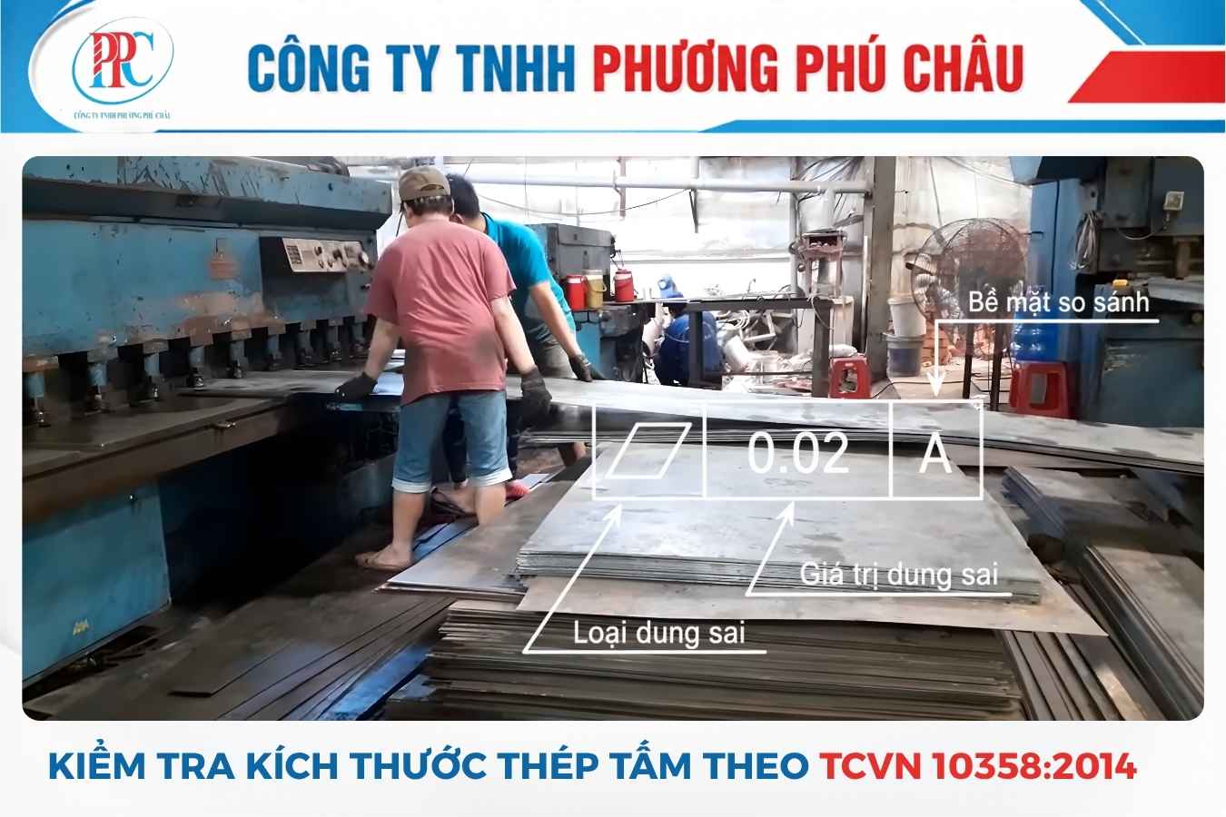 Chi tiết thép tấm sau khi cắt, chấn và bo cạnh