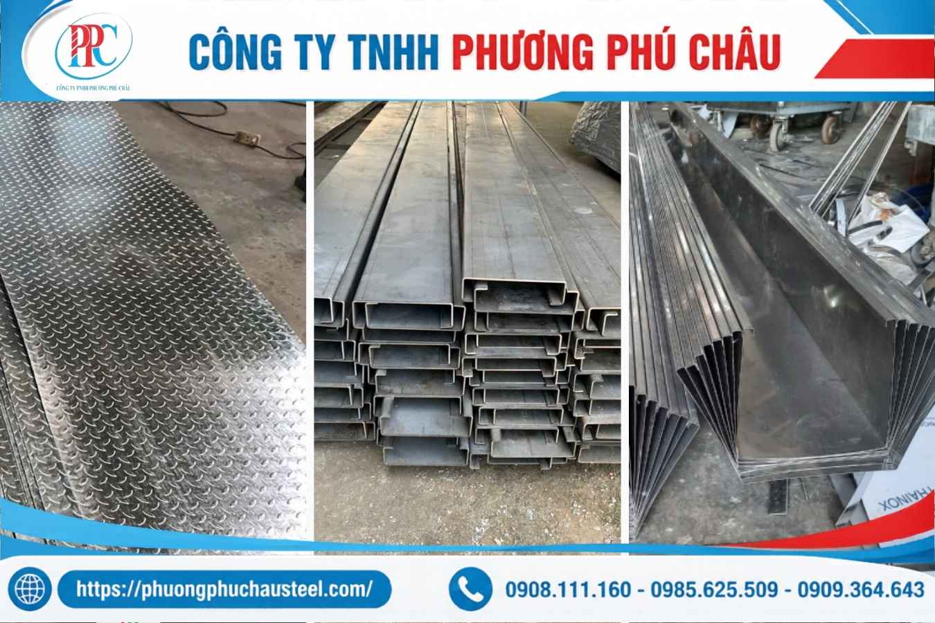 Gia công thép tấm khu vực Long Thành theo bản vẽ tại Phương Phú Châu