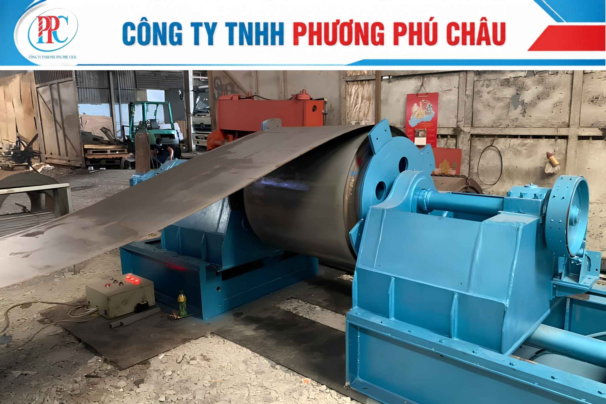 Quy trình gia công thép tấm số lượng lớn theo bản vẽ cho dự án Long Thành