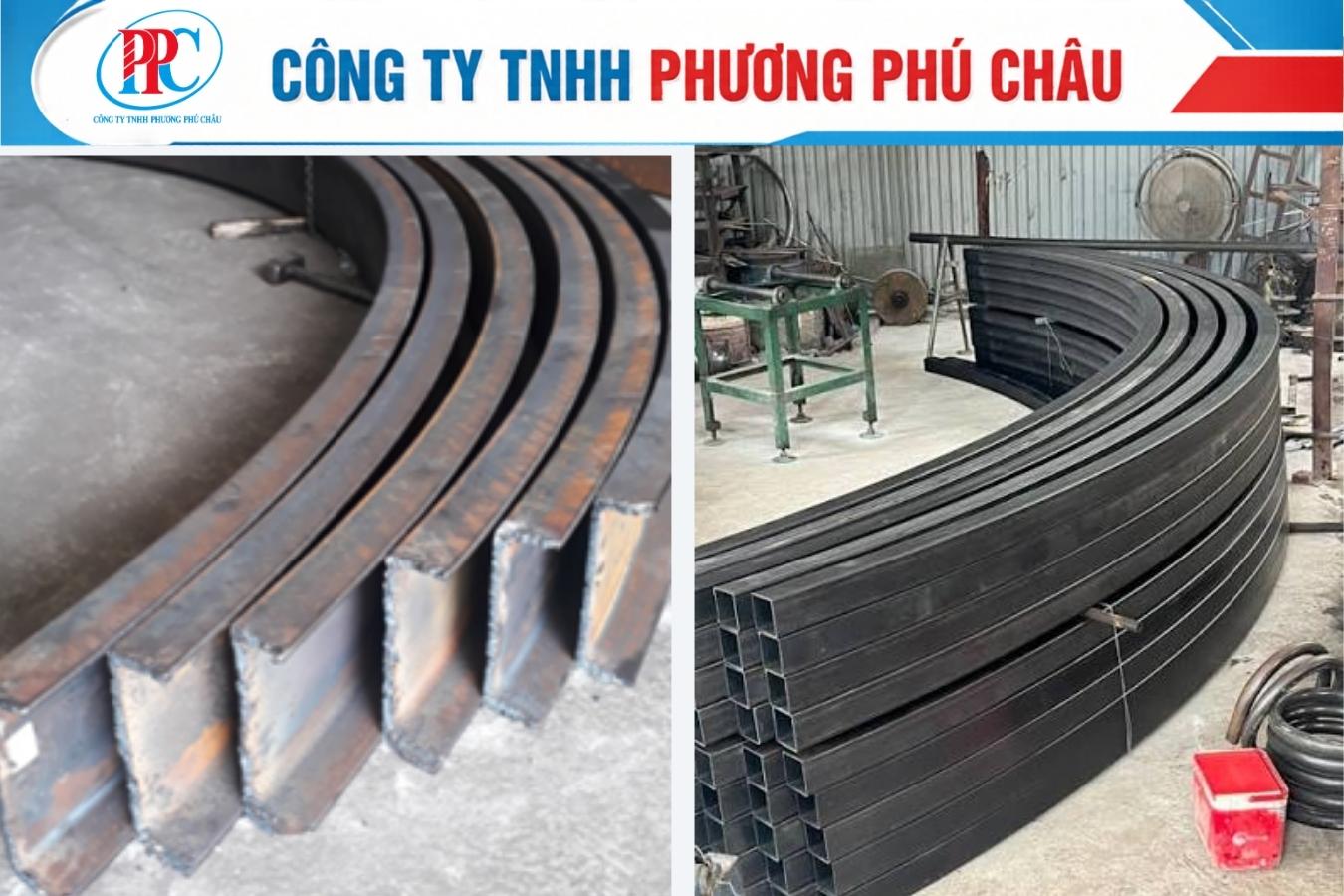 Bán kính uốn tối thiểu khi chấn thép tấm theo độ dày vật liệu