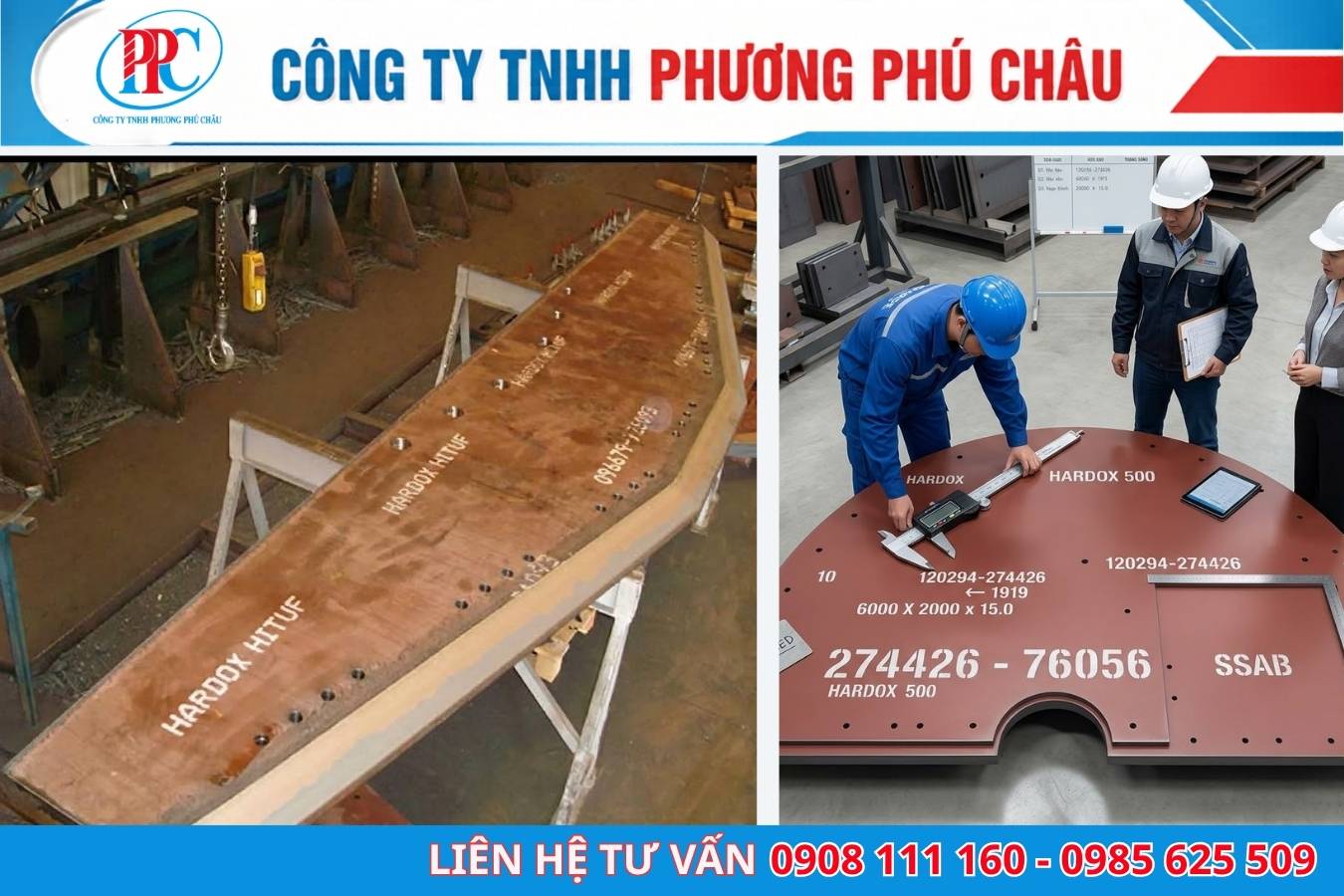 Gia công thép Hardox bằng cắt plasma CNC theo bản vẽ
