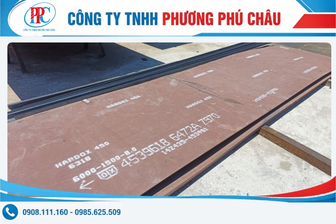 Thép Hardox là thép tấm chịu mài mòn dùng cho gầu xúc và tấm lót