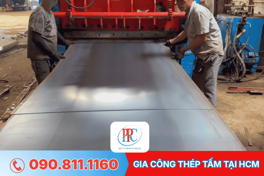 Báo giá gia công thép tấm