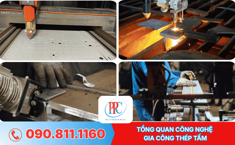 Công nghệ gia công thép tấm