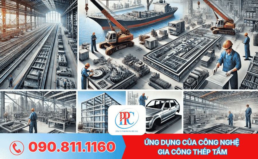 Công nghệ gia công thép tấm
