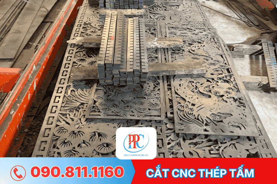 Cắt CNC thép tấm