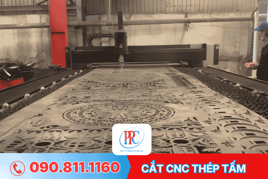 Cắt CNC thép tấm