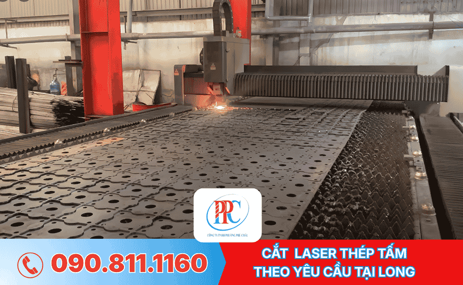 Cắt Laser Thép Tấm Theo Yêu Cầu Tại Long An
