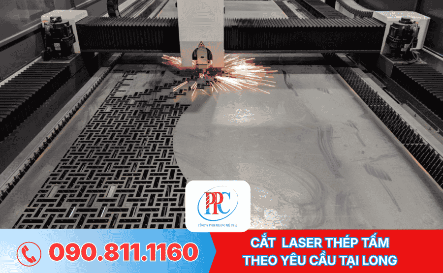 Cắt Laser Thép Tấm Theo Yêu Cầu Tại Long An