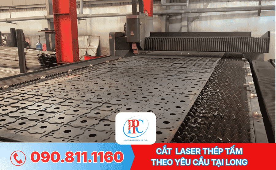 Cắt Laser Thép Tấm Theo Yêu Cầu Tại Long An