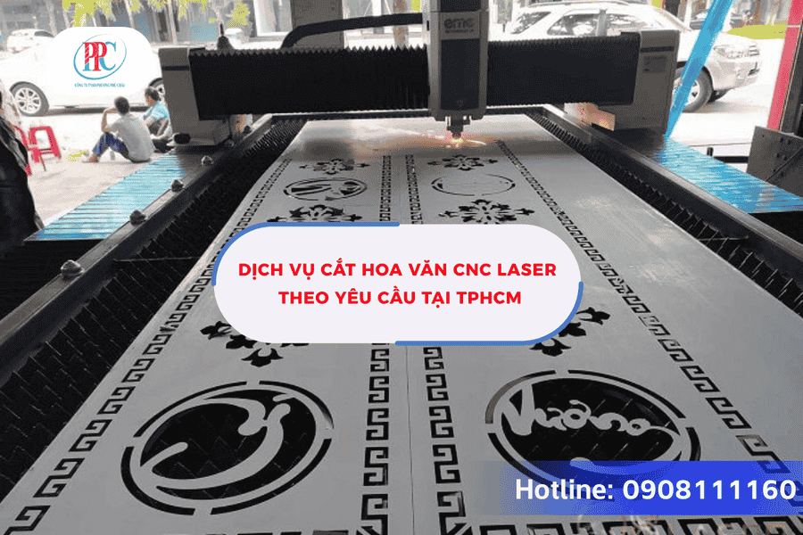 Cắt hoa văn CNC laser
