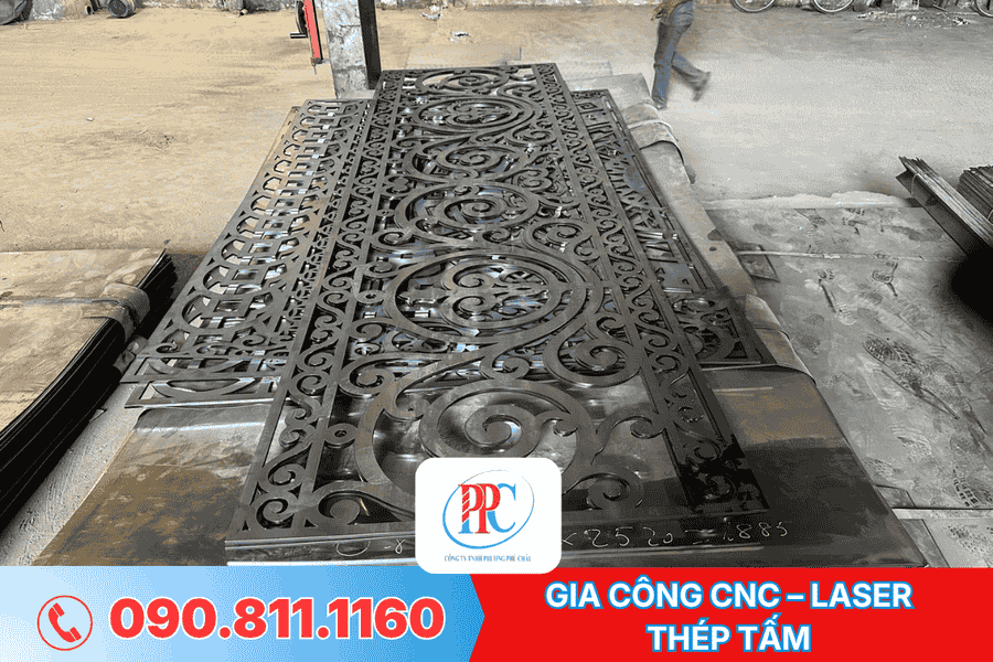 CNC - Laser Thép Tấm