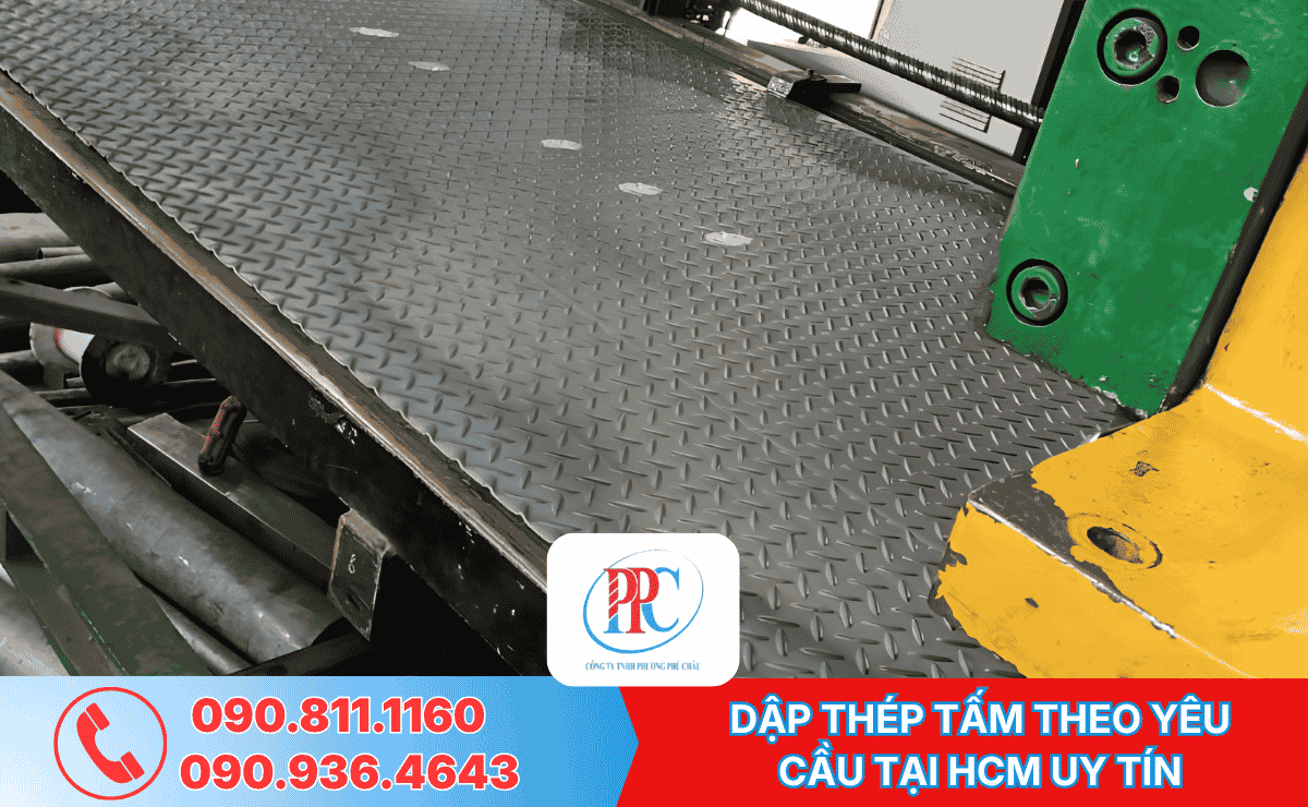 Dập Thép Tấm Theo Yêu Cầu