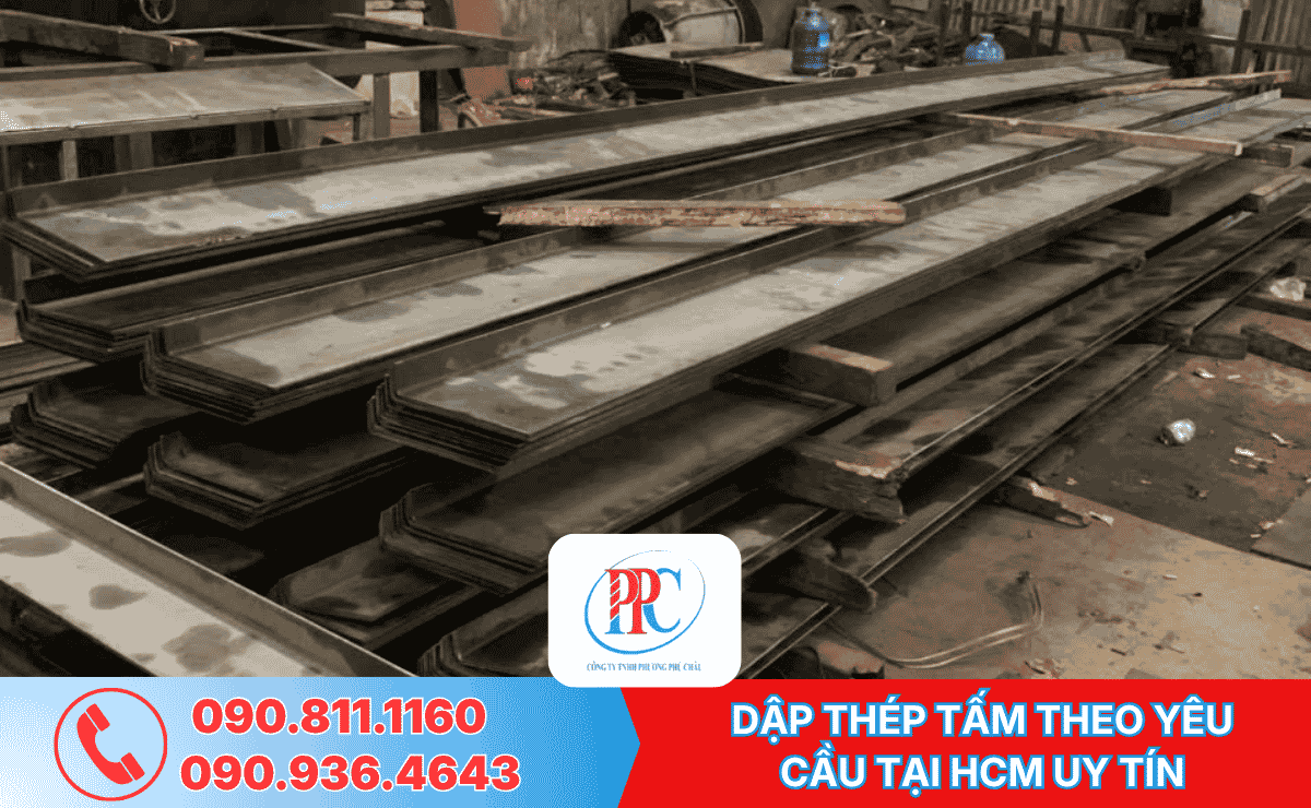 Dập Thép Tấm Theo Yêu Cầu