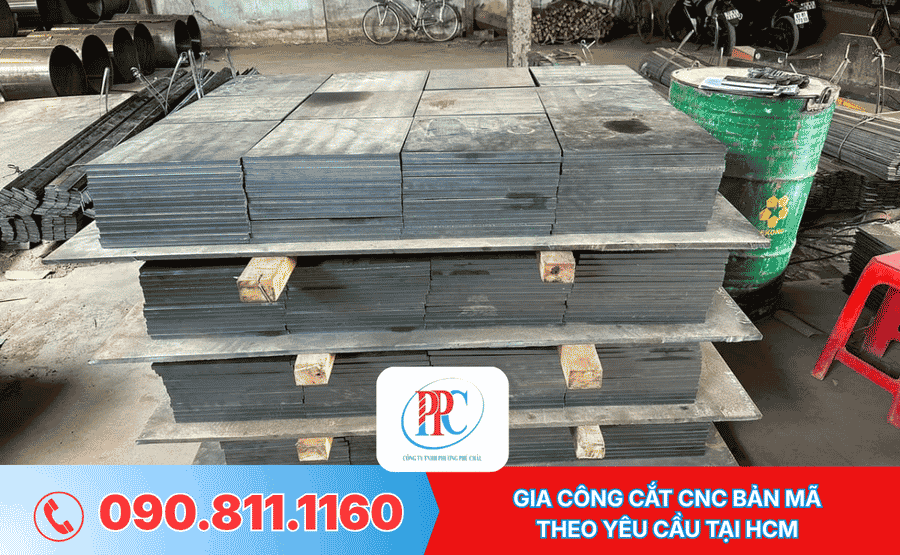 Cắt CNC Bản Mã Theo Yêu Cầu 
