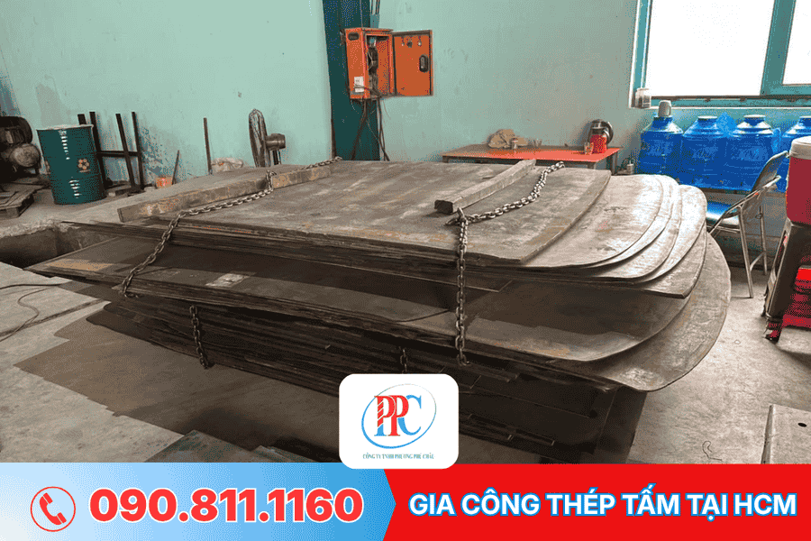 GIA CÔNG THÉP TẤM TẠI HCM