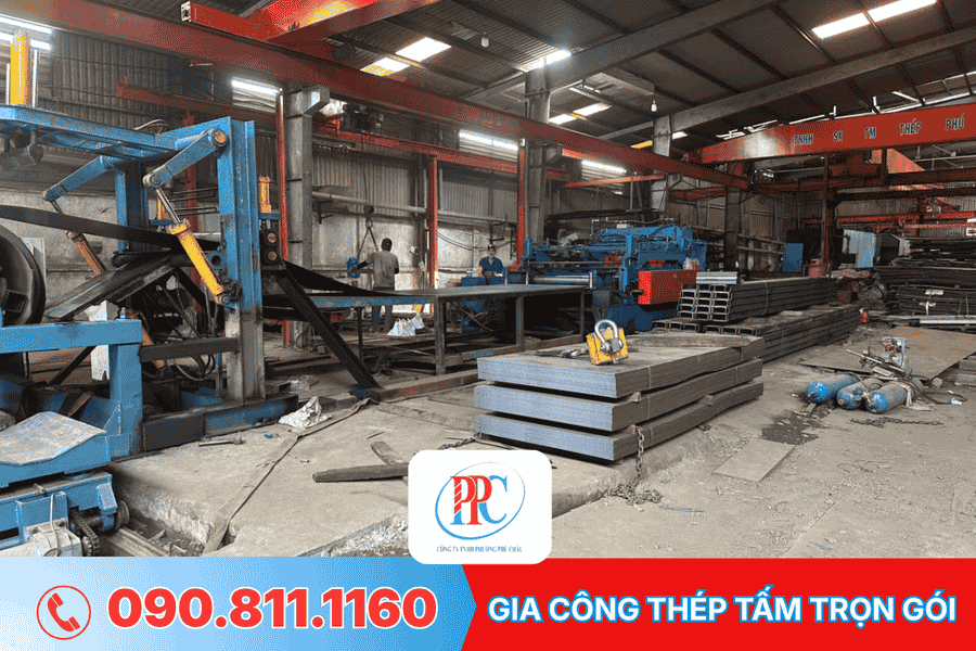 gia công thép tấm trọn gói 