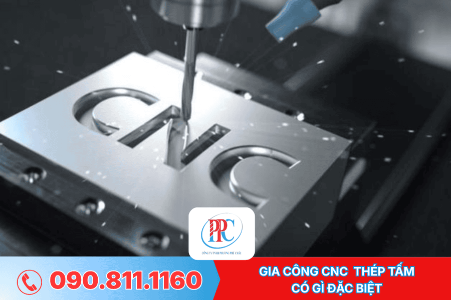 Gia công CNC thép tấm